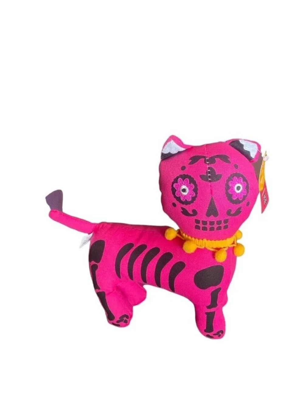 Dia De Los Muertos Calavera Plush Dog Cat Day Of The Dead Set Of 2 new